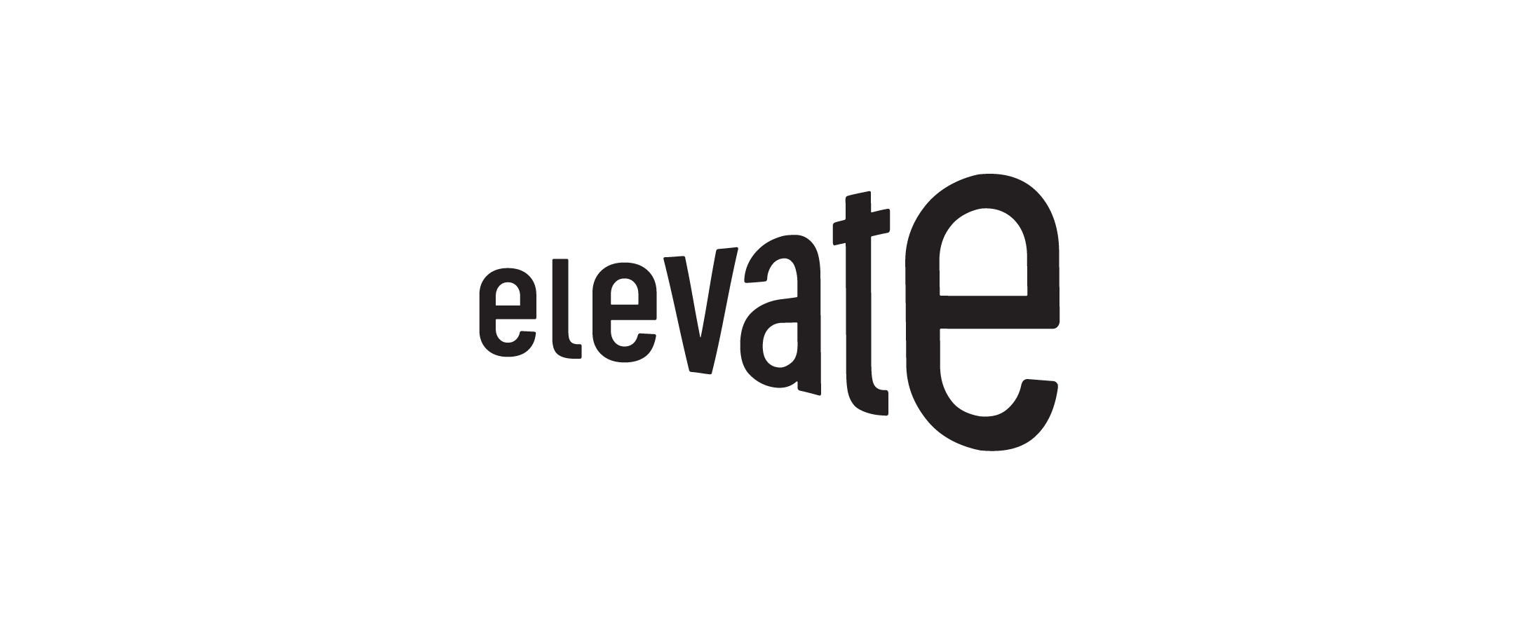 Elevate Typography Logo Design Inspiration Stock Vector (Royalty Free)  2131450027 | Shutterstock
